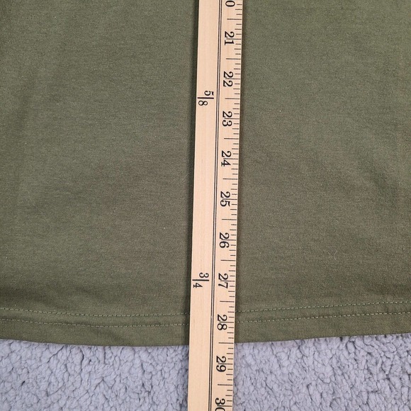 Spirit Of America T-Shirt Adult‎ Large Green Military Tank Camo Red White Blue - Picture 11 of 11